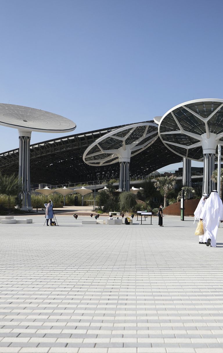 Il padiglione Terra all'Expo di Dubai