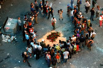 G8 di Genova: il luogo dell'uccisione di Carlo Giuliani