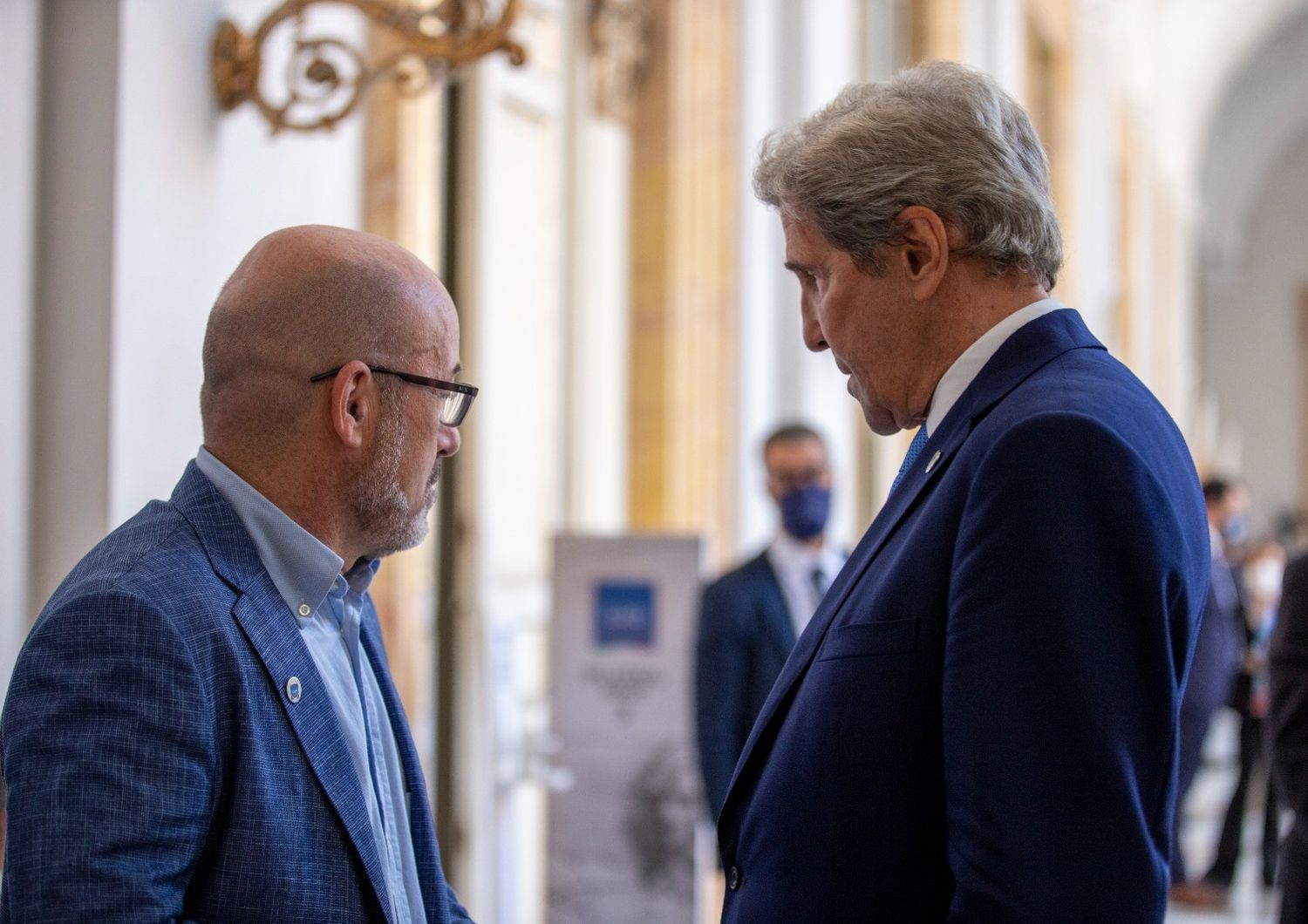 &nbsp;Cingolani e Kerry al G20 di Napoli