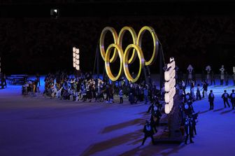 La cerimonia d'apertura dei Giochi Olimpici