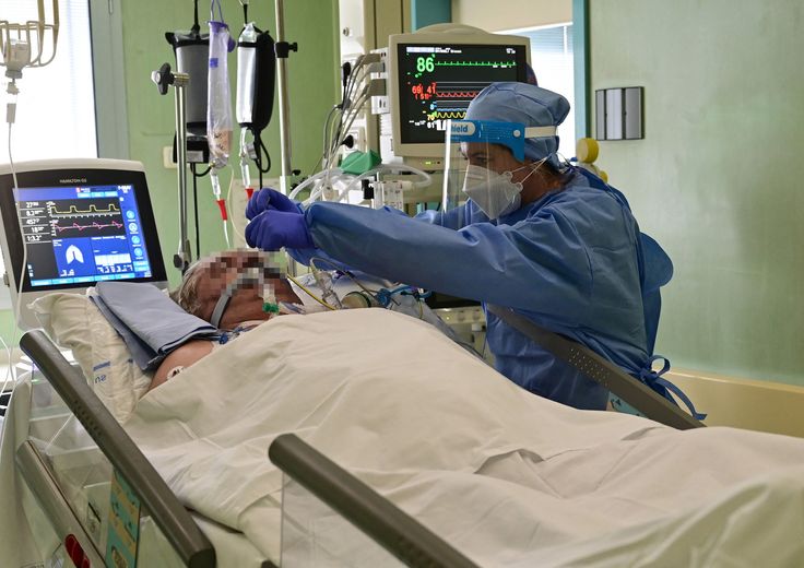 Covid: reparto di terapia intensiva di un ospedale&nbsp;