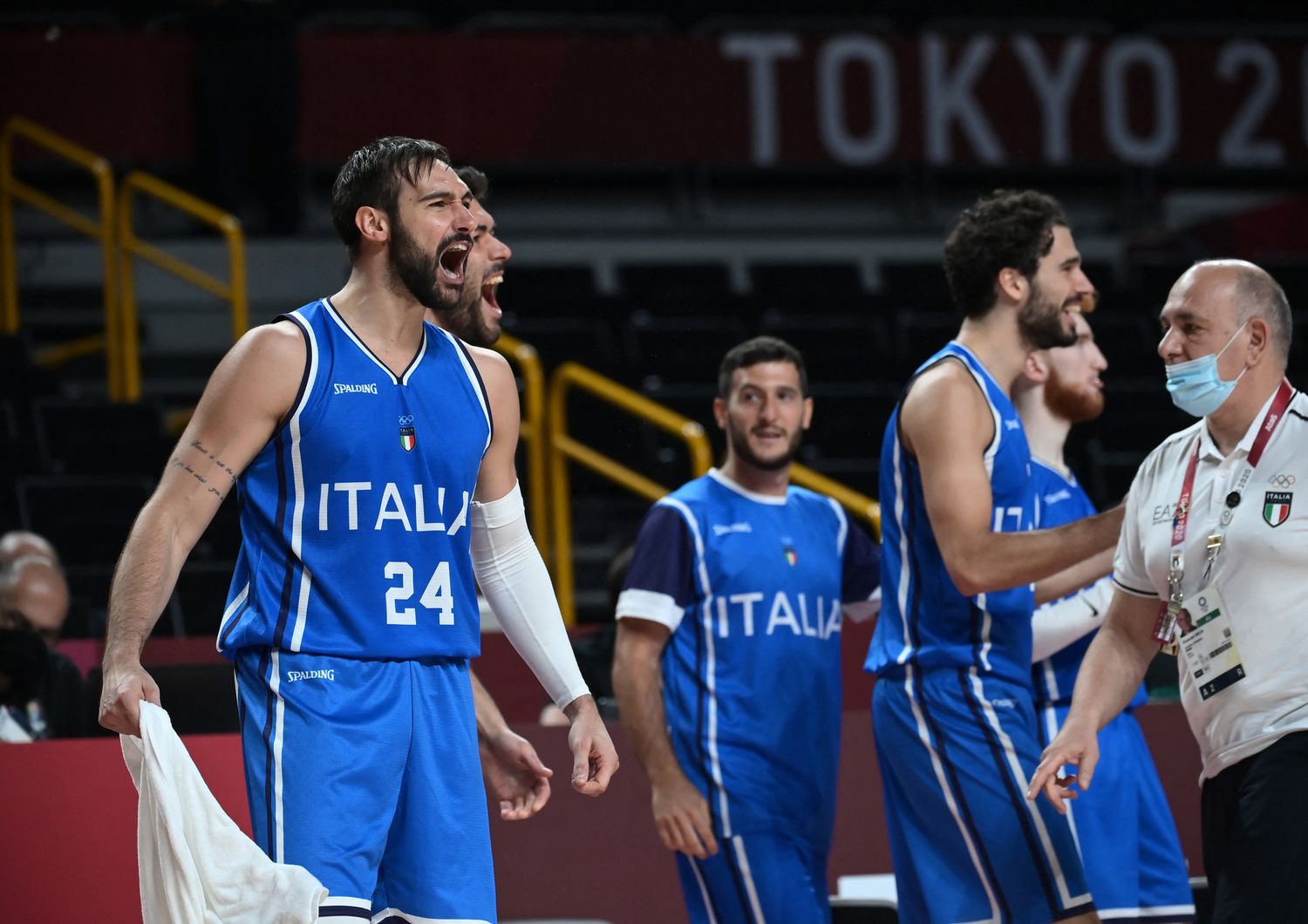 Italia, Tokyo 2020, basket
