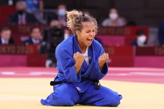 Odette Giuffrida, bronzo nello judo a Tokyo 2020&nbsp;&nbsp;
