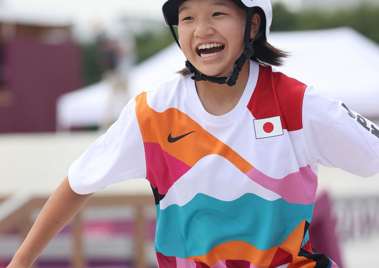 &nbsp;Momiji Nishiya, Tokyo 2020, oro nello skateboard