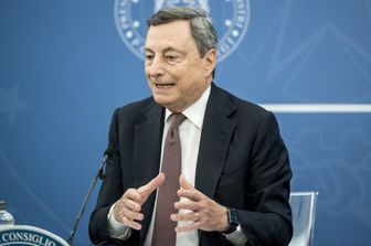 Il presidente del Consiglio Mario Draghi