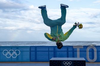 L'esultanza di Italo Ferreira