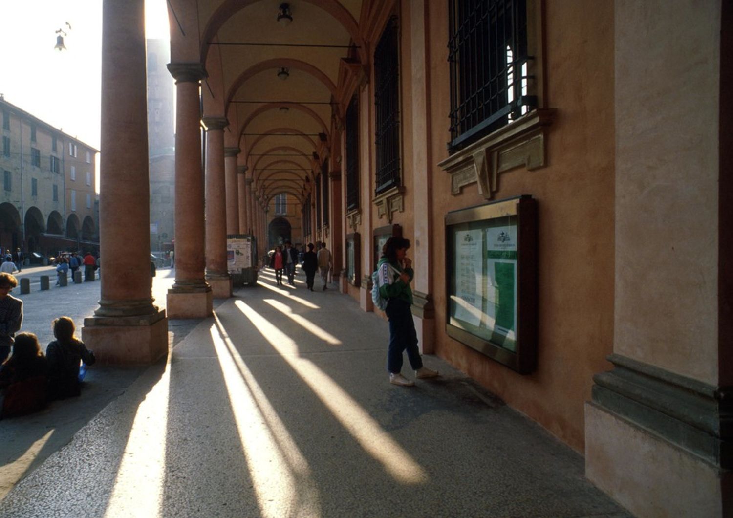 I portici dell'Universit&agrave; di Bologna
