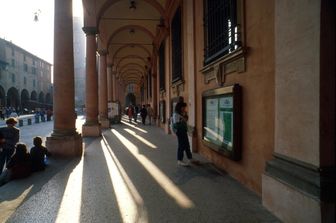 I portici dell'Universit&agrave; di Bologna