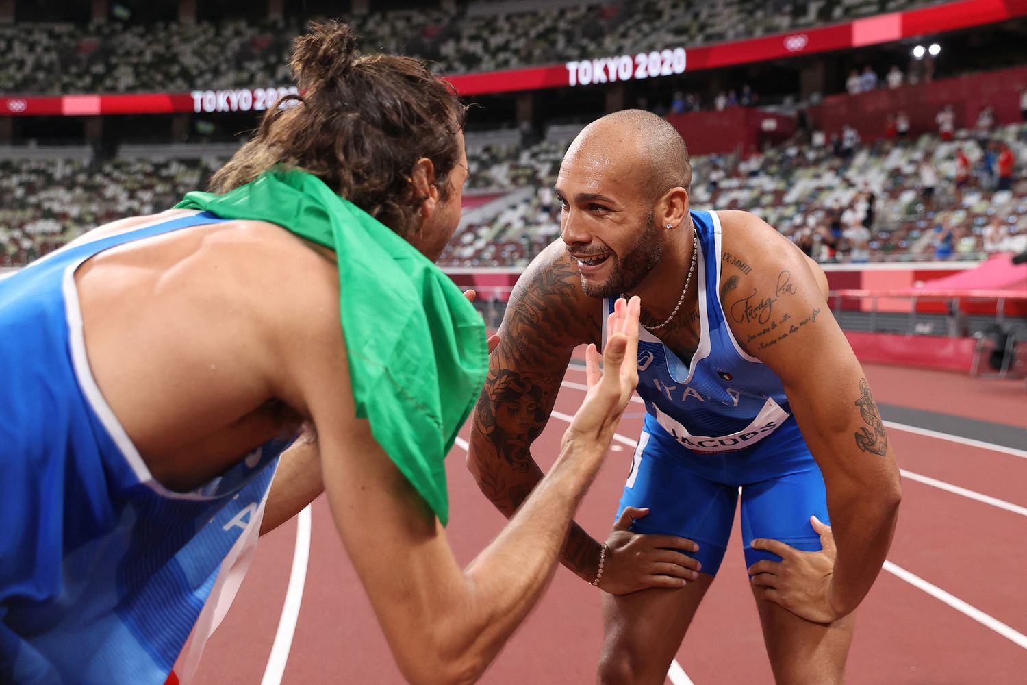 Tamberi e Jacobs, Tokyo 2020