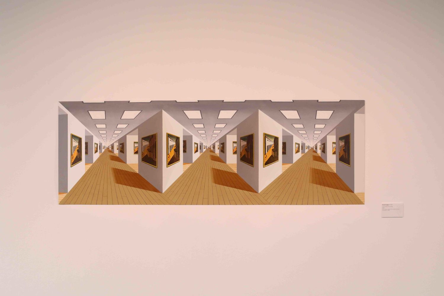 Patrick Hughes, L'arte è infinita, 2004