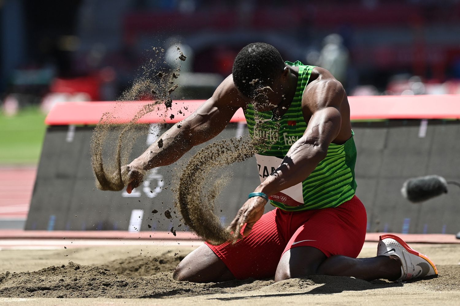 Zango, triplista olimpico del Burkina Faso