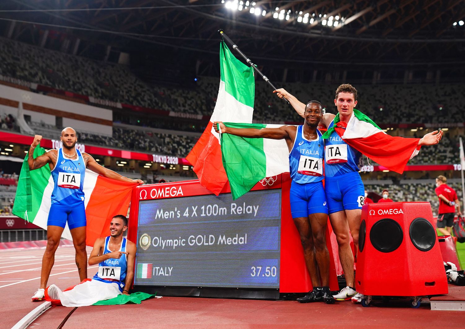 Staffetta 4x100 dell'Italia, Olimpiadi di Tokyo 2020