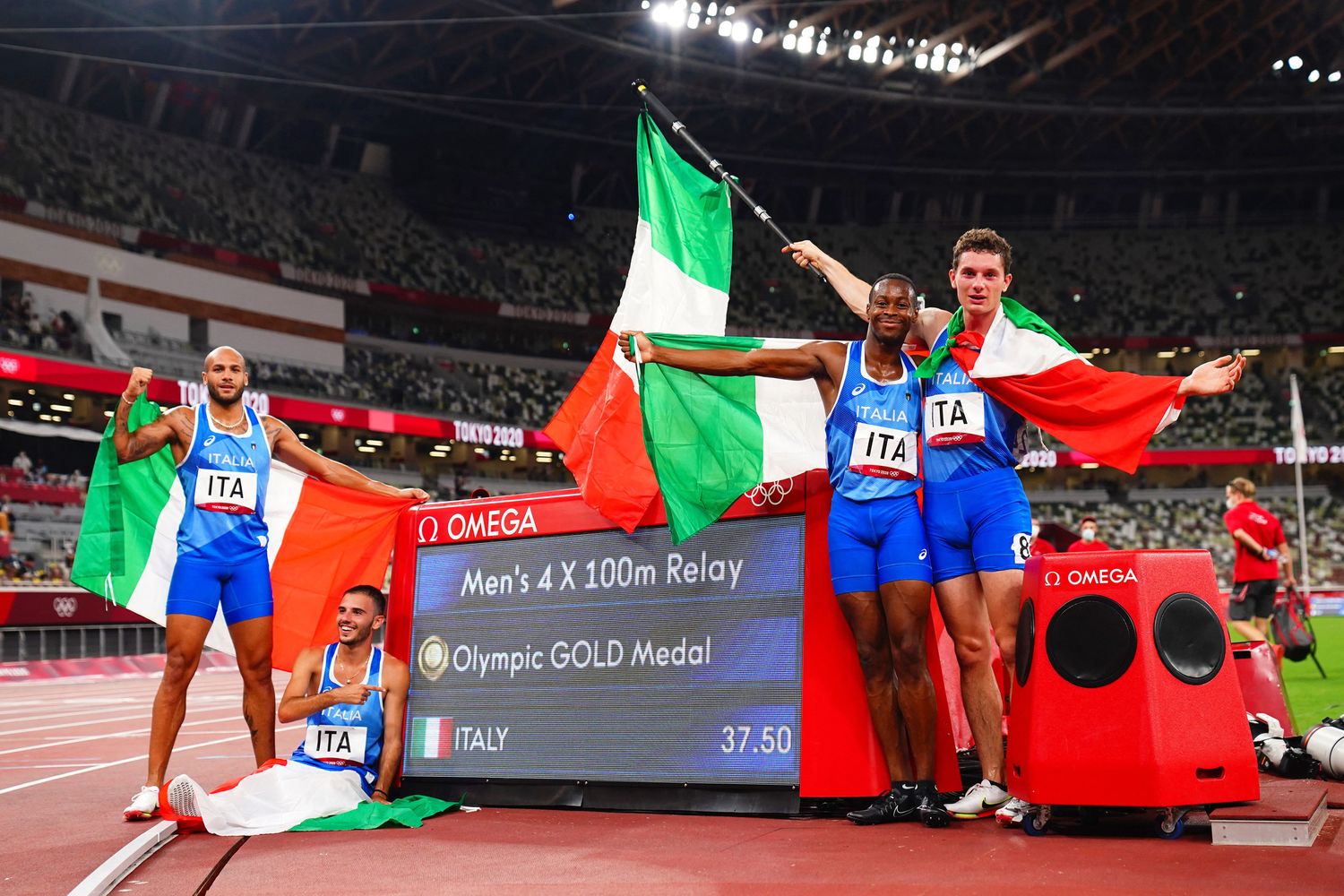 Staffetta 4x100 dell'Italia, Olimpiadi di Tokyo 2020