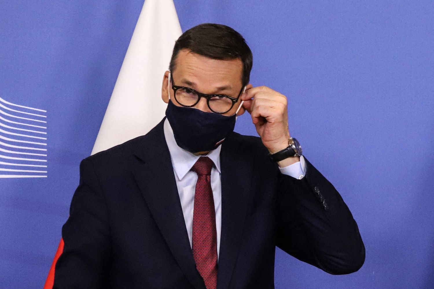 &nbsp;Il premier polacco Mateusz Morawiecki