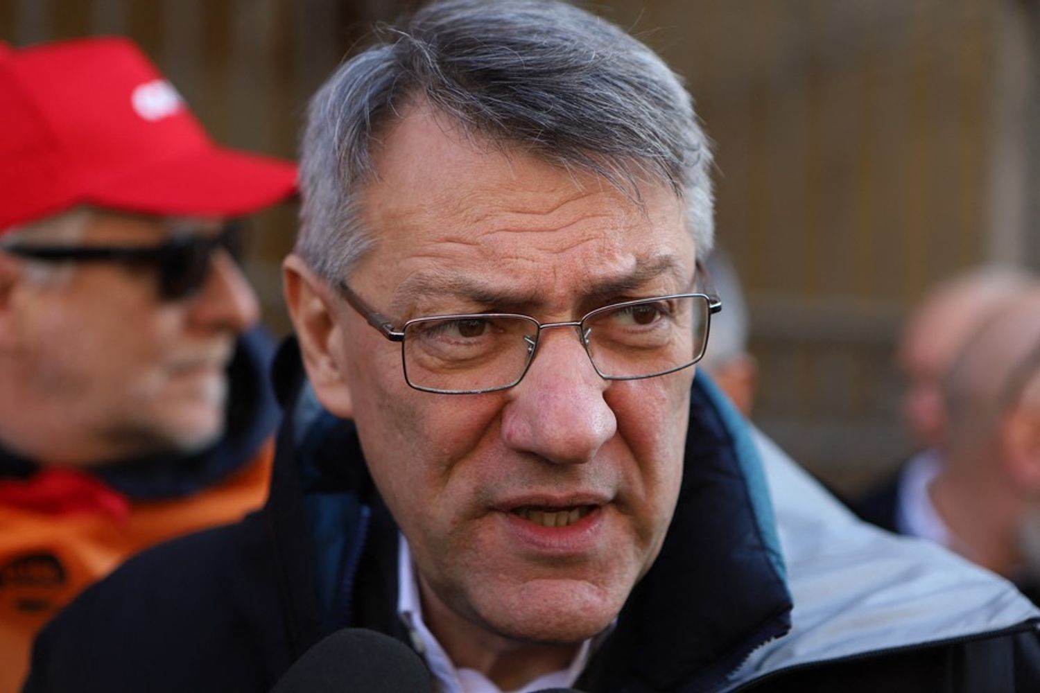 Il segretario generale della Cgil Maurizio Landini&nbsp;