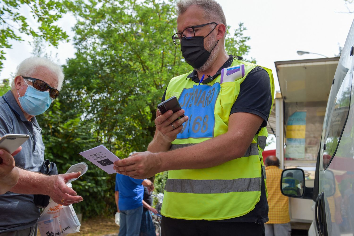 Controlli del Green pass&nbsp;