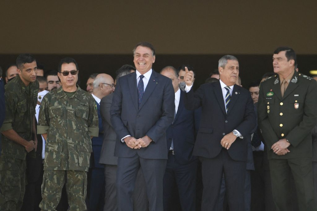 Il presidente brasiliano Bolsonaro