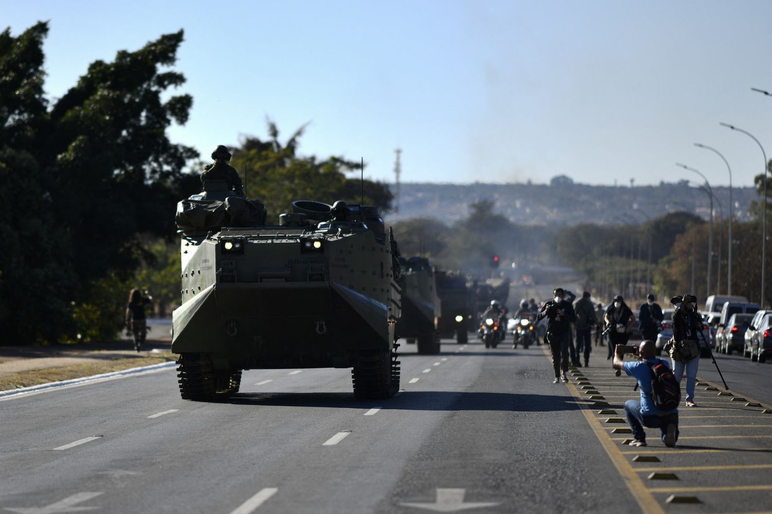 Brasilia, la parata militare&nbsp;