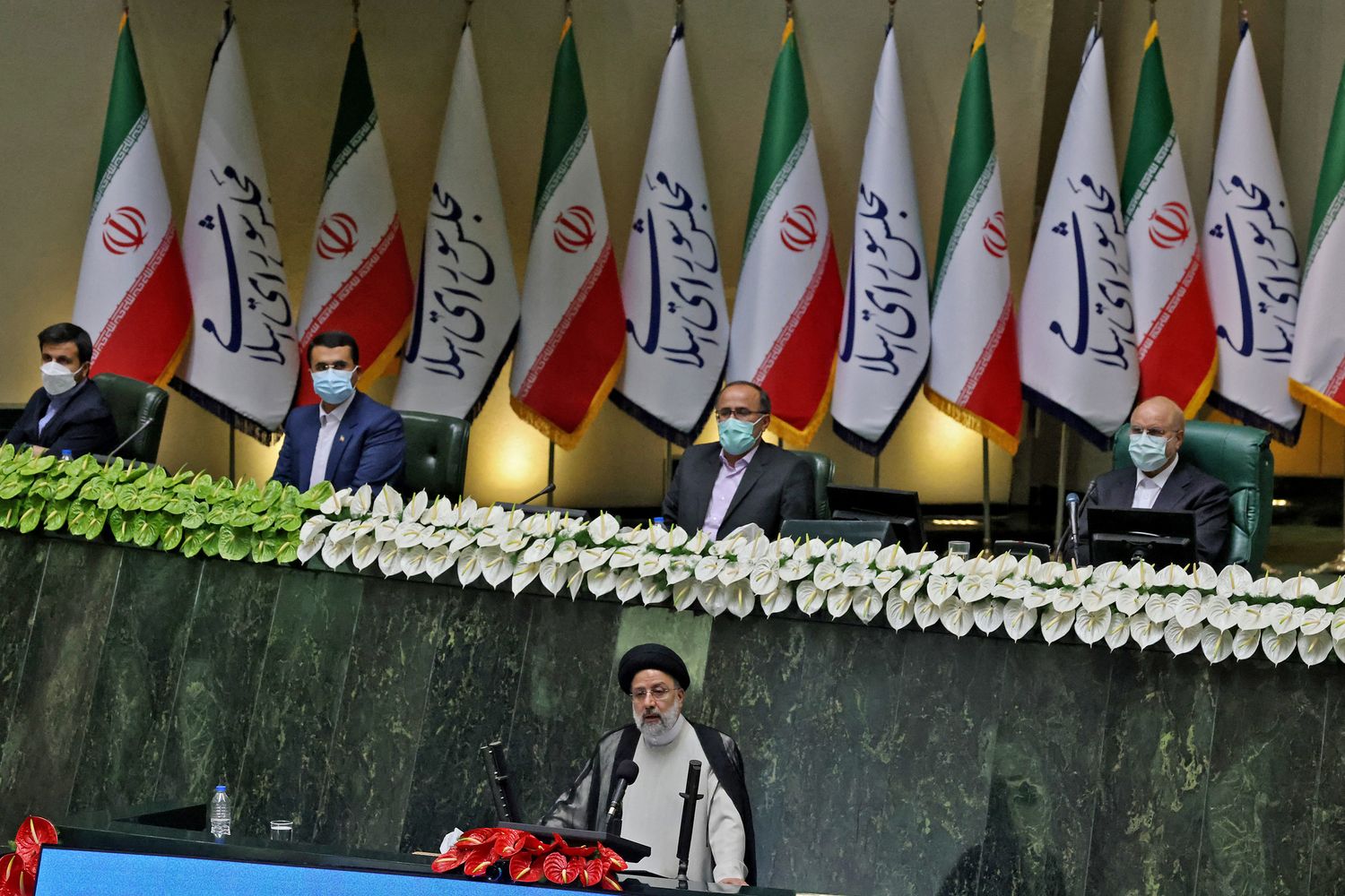 Il presidente dell'Iran, Raisi