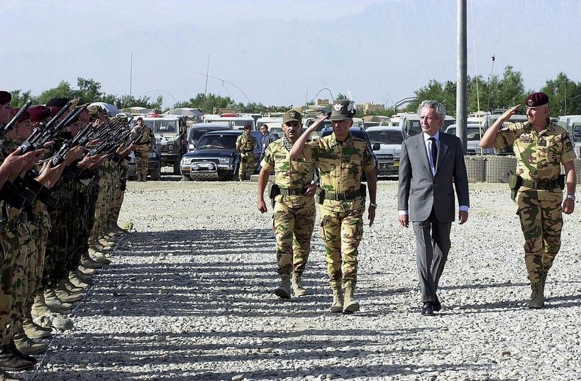 Contingente italiano in Afghanistan, visita ufficiale