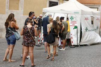 Tamponi per il Covid 19 a Roma&nbsp;