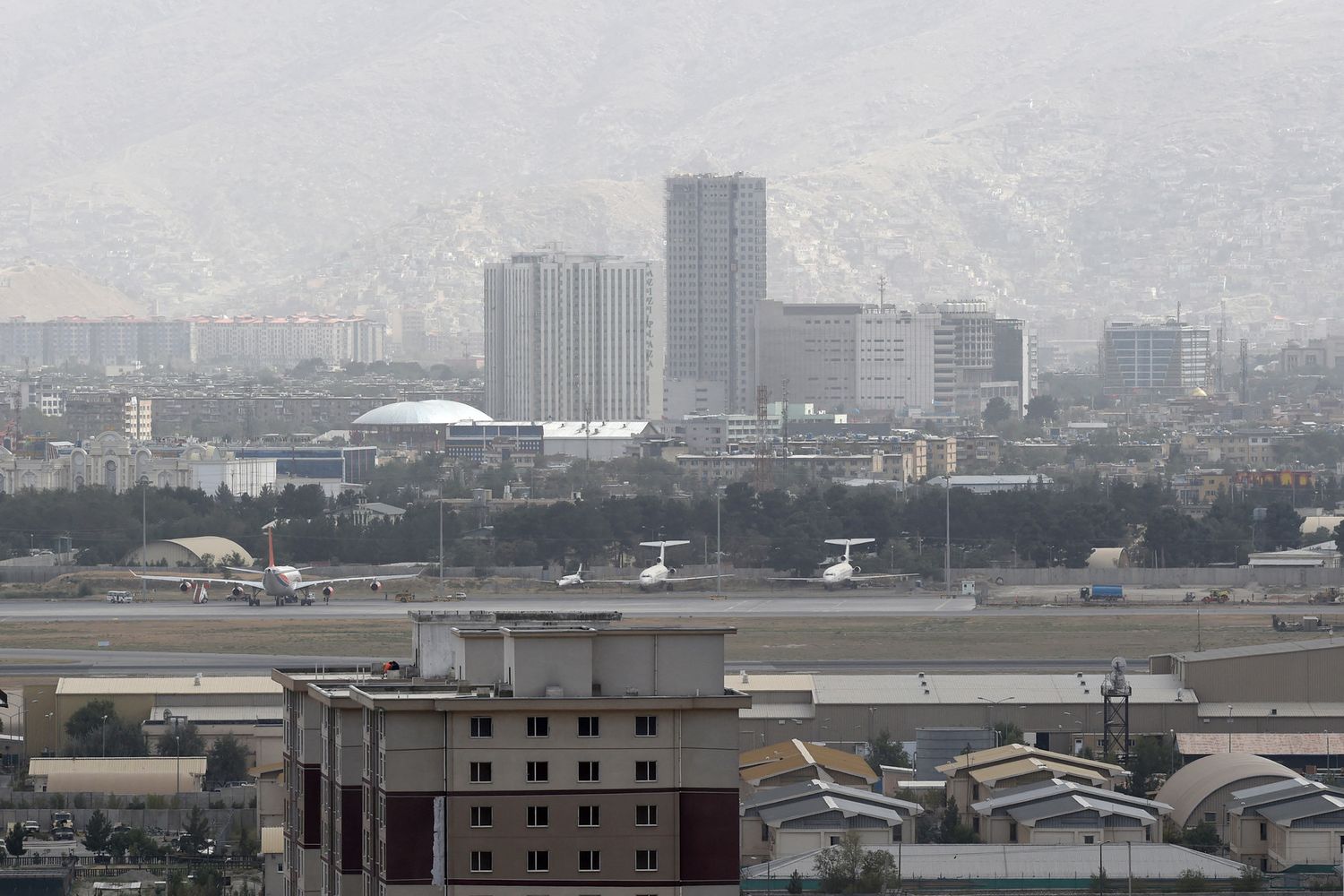 L'aeroporto di Kabul