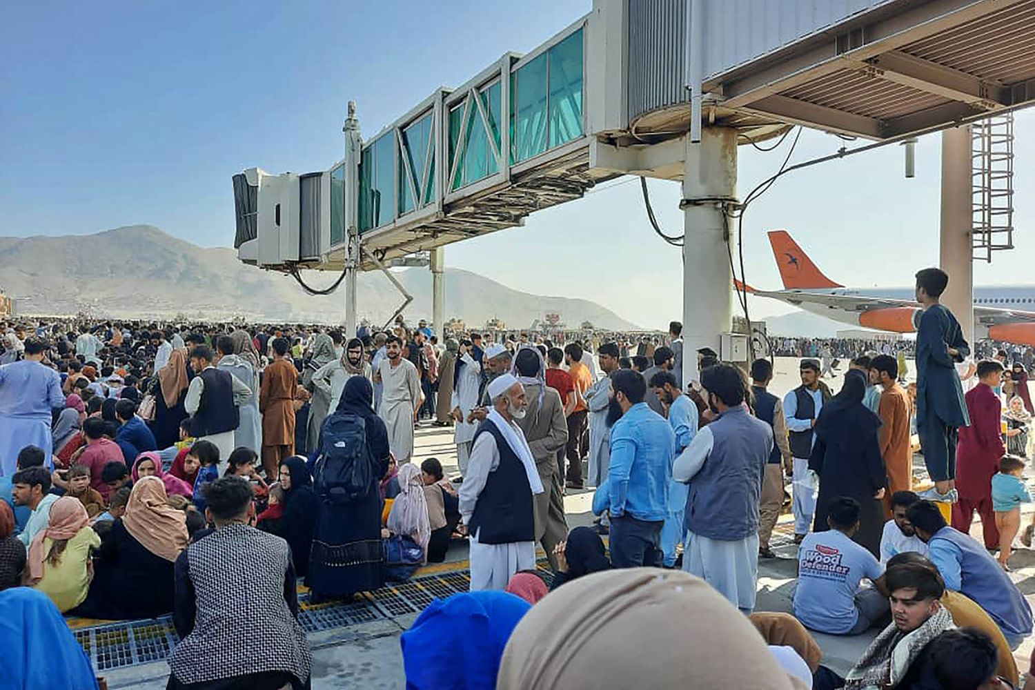 Aeroporto di Kabul, 16 agosto 2021