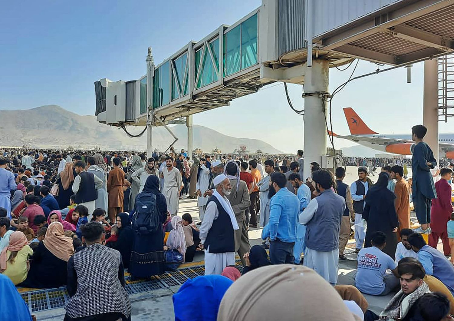 Aeroporto di Kabul, 16 agosto 2021