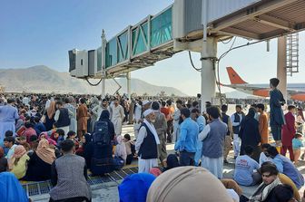 Aeroporto di Kabul, 16 agosto 2021