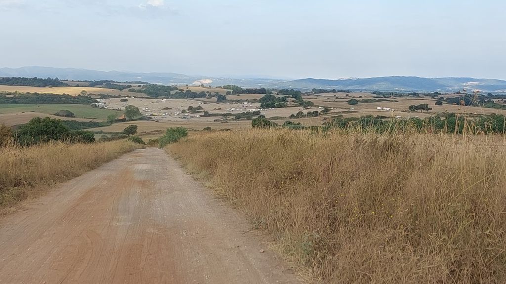 Il luogo dove si &egrave; tenuto il rave party, abbandonato dai partecipanti