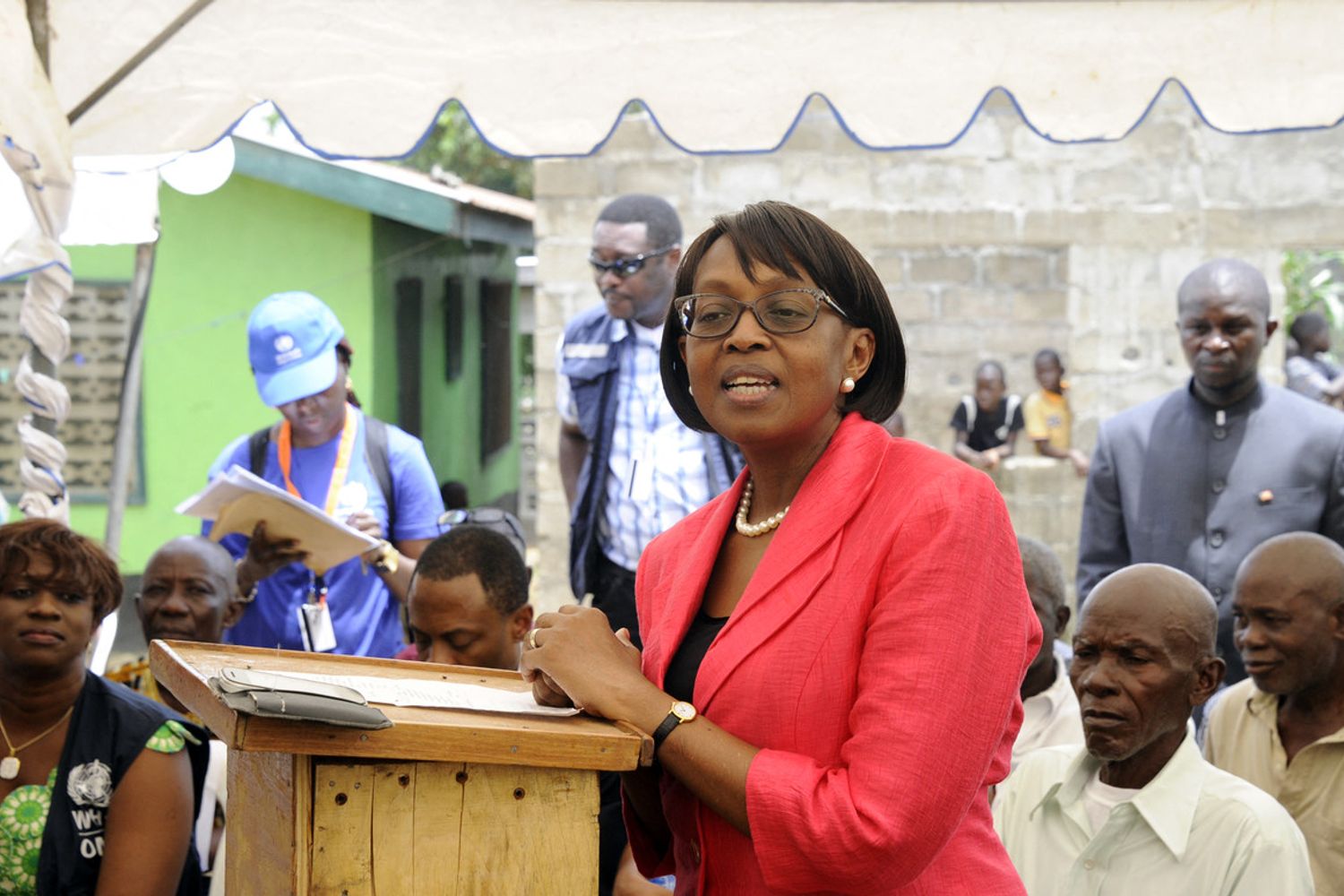 La direttrice regionale dell'Oms per l'Africa, Matshidiso Moeti