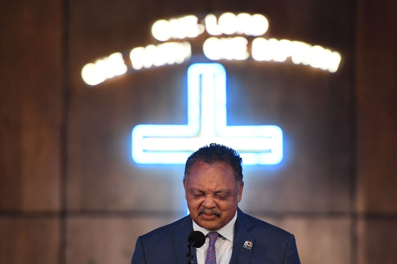 &nbsp;Il reverendo Jesse Jackson