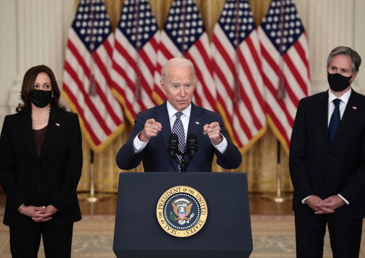 Il presidente statunitense Biden parla alla nazione sulle scelte in Afghanistan