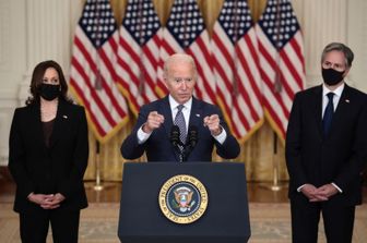 Il presidente statunitense Biden parla alla nazione sulle scelte in Afghanistan