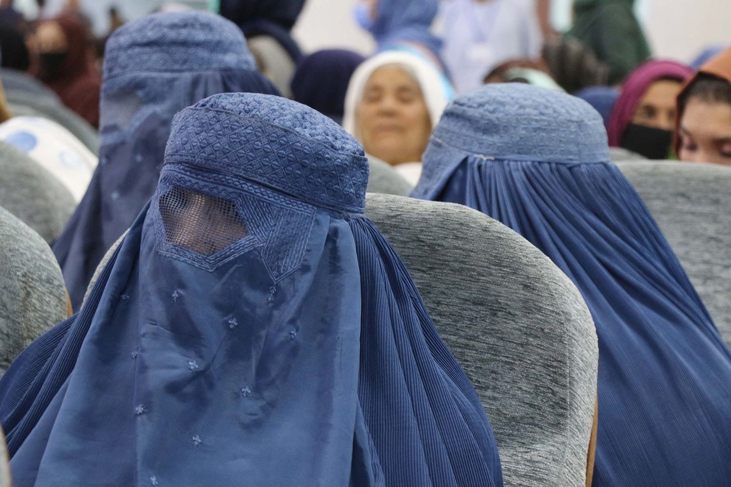 Donne afghane a Kabul