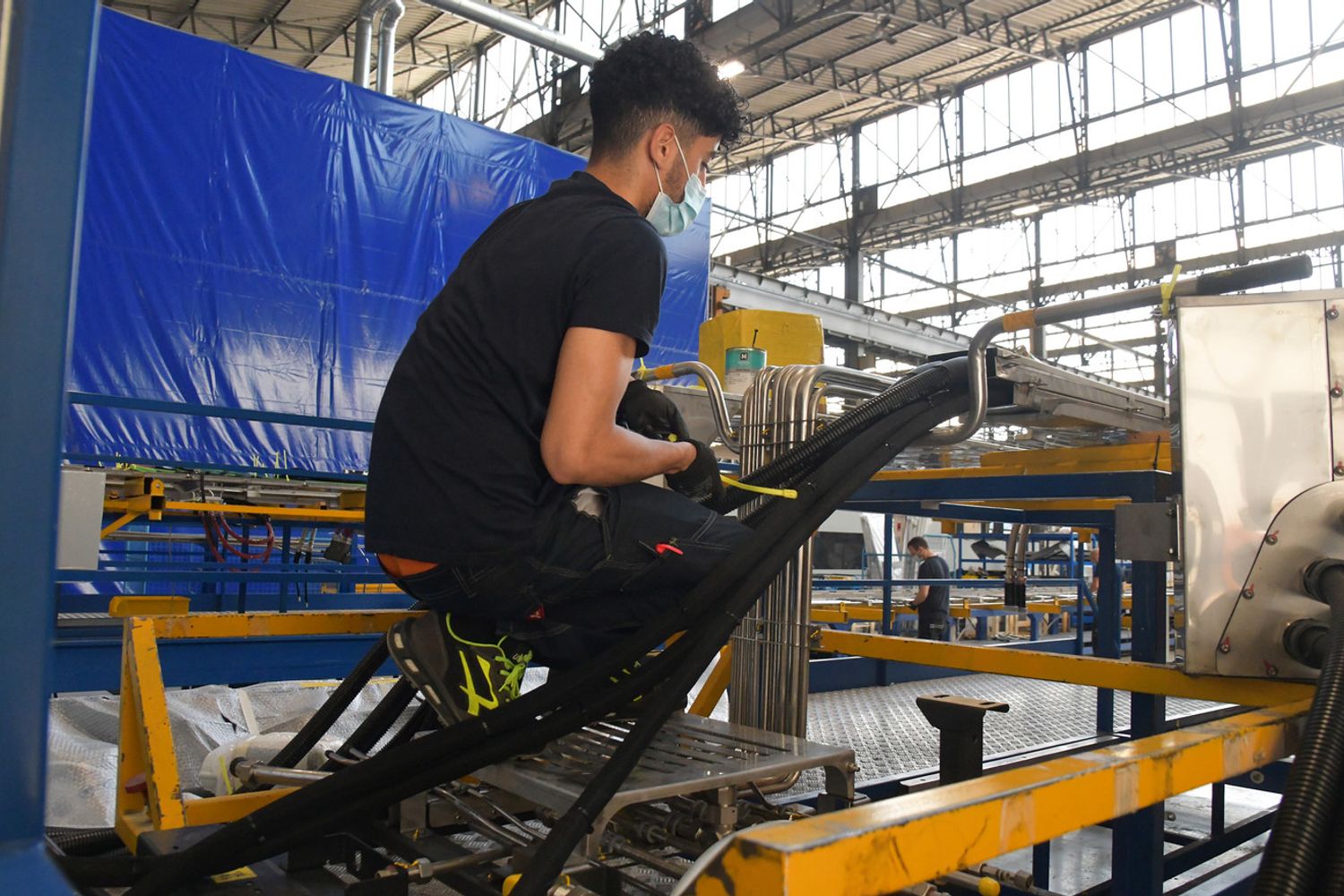 Industria, stabilimento Hitachi Rail Italy a Pistoia&nbsp;