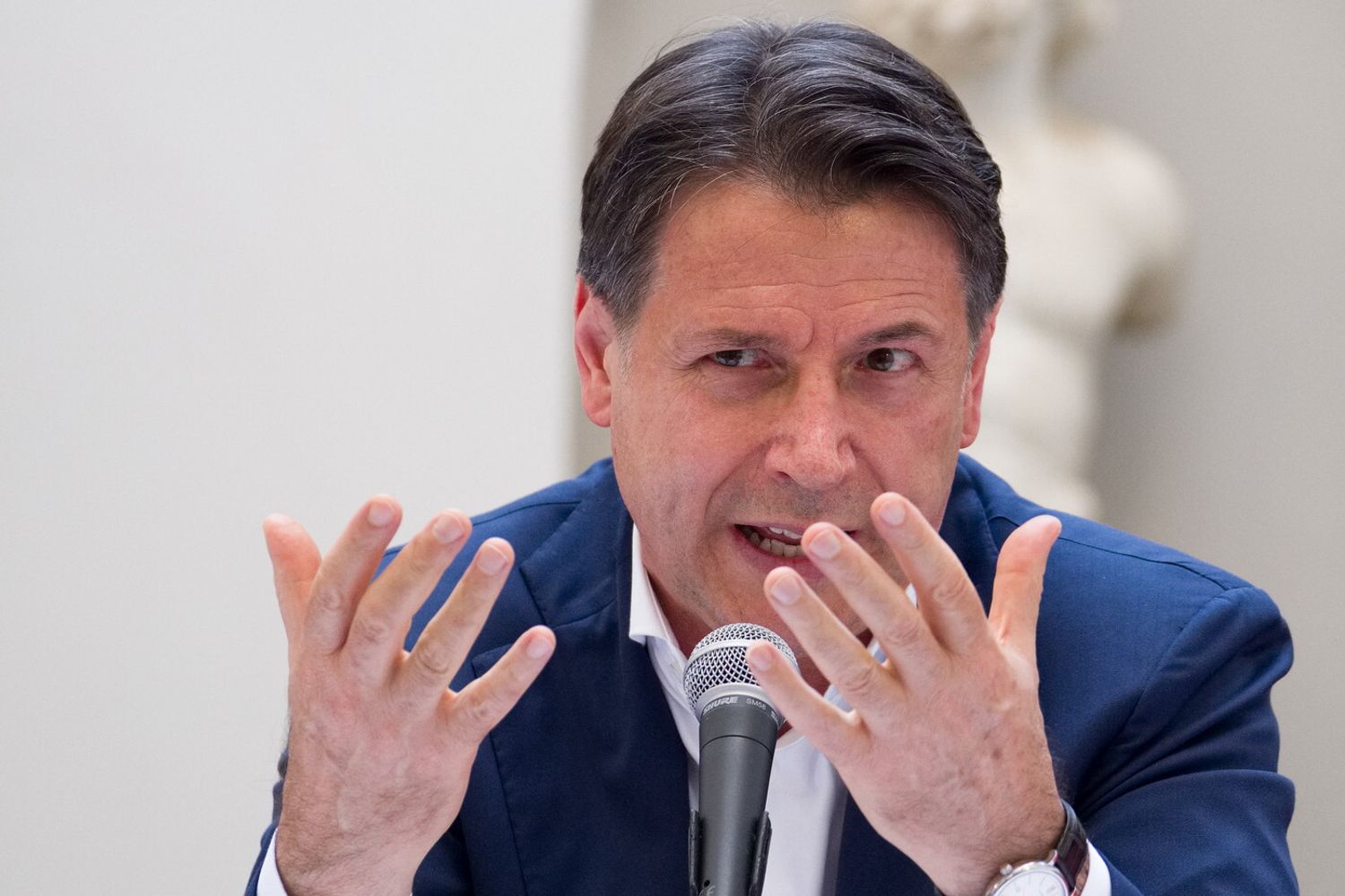 Giusepe Conte, leader del M5s