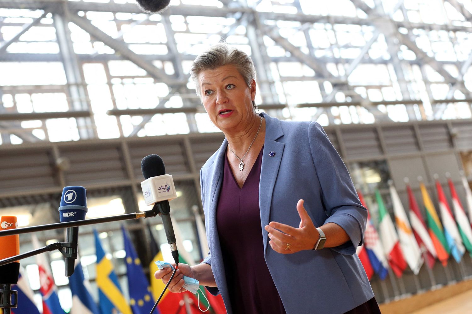 La commissaria Ylva Johansson