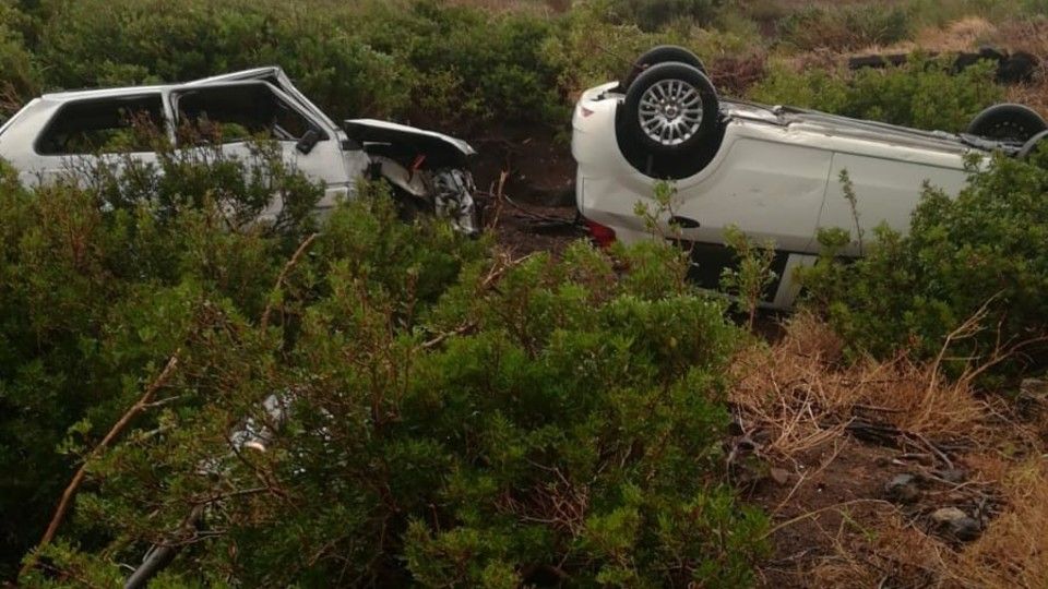 I danni fatti dalla tromba d'aria che ha colpito Pantelleria