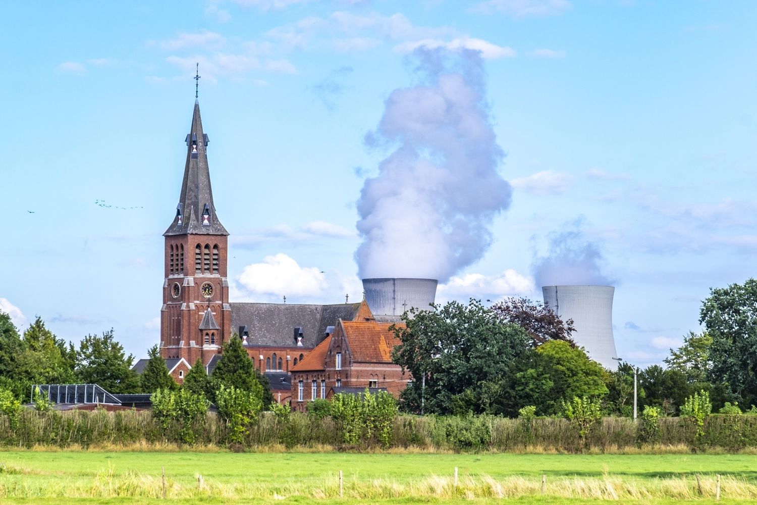 Una centrale nucleare in Belgio