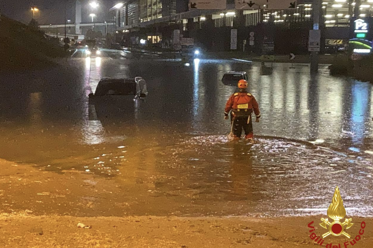 Il nubifragio a Malpesa