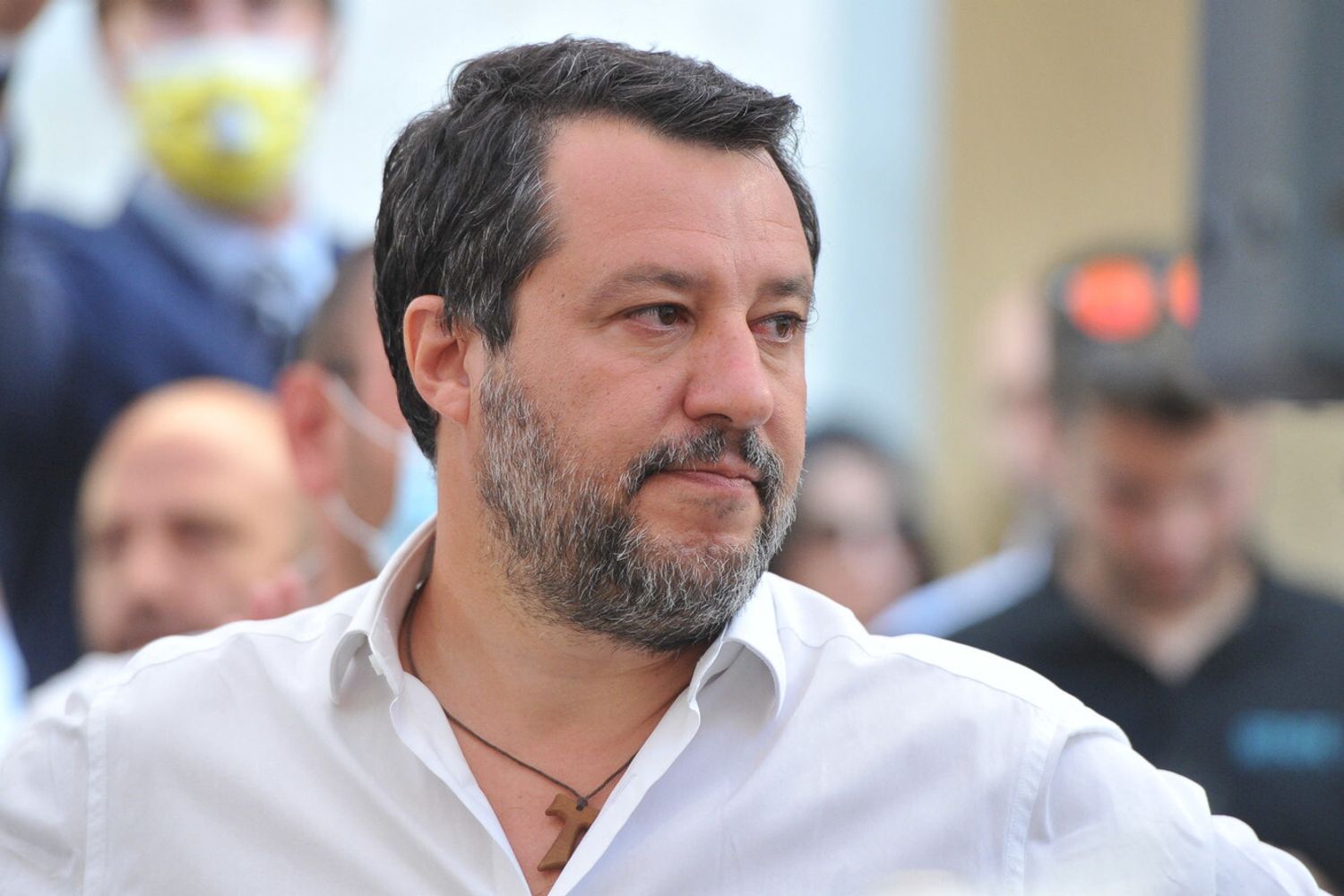 Il leader della Lega, Matteo Salvini
