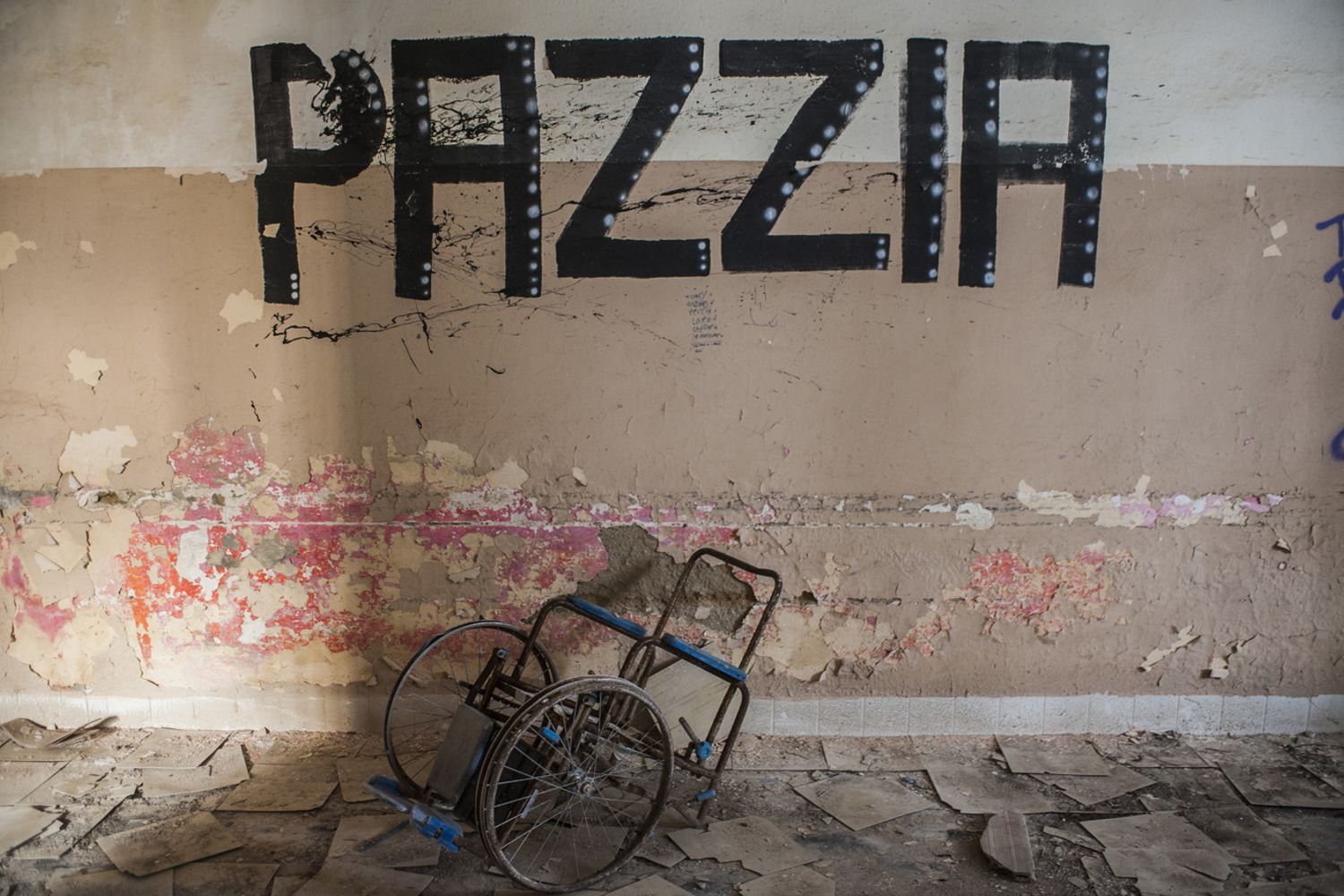 Un manicomio abbandonato