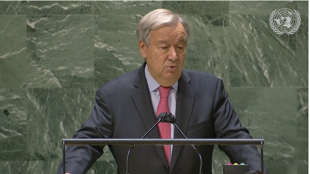 Antonio Guterres, Segretario generale dell'Onu