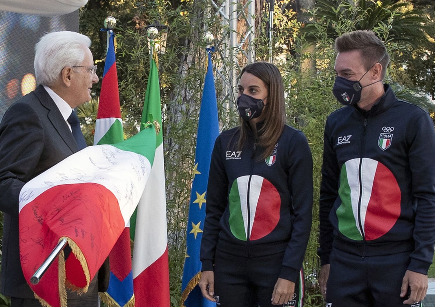 &nbsp;Il Presidente Sergio Mattarella incontra gli atleti di Tokyo 2020