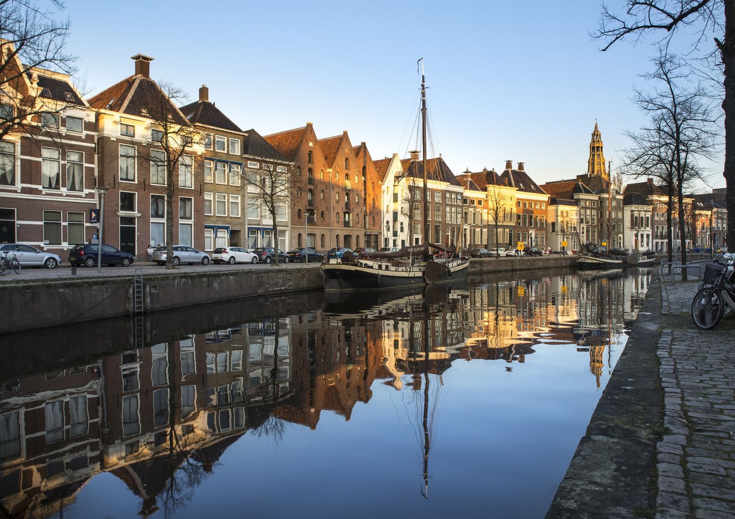 Una veduta di Groningen