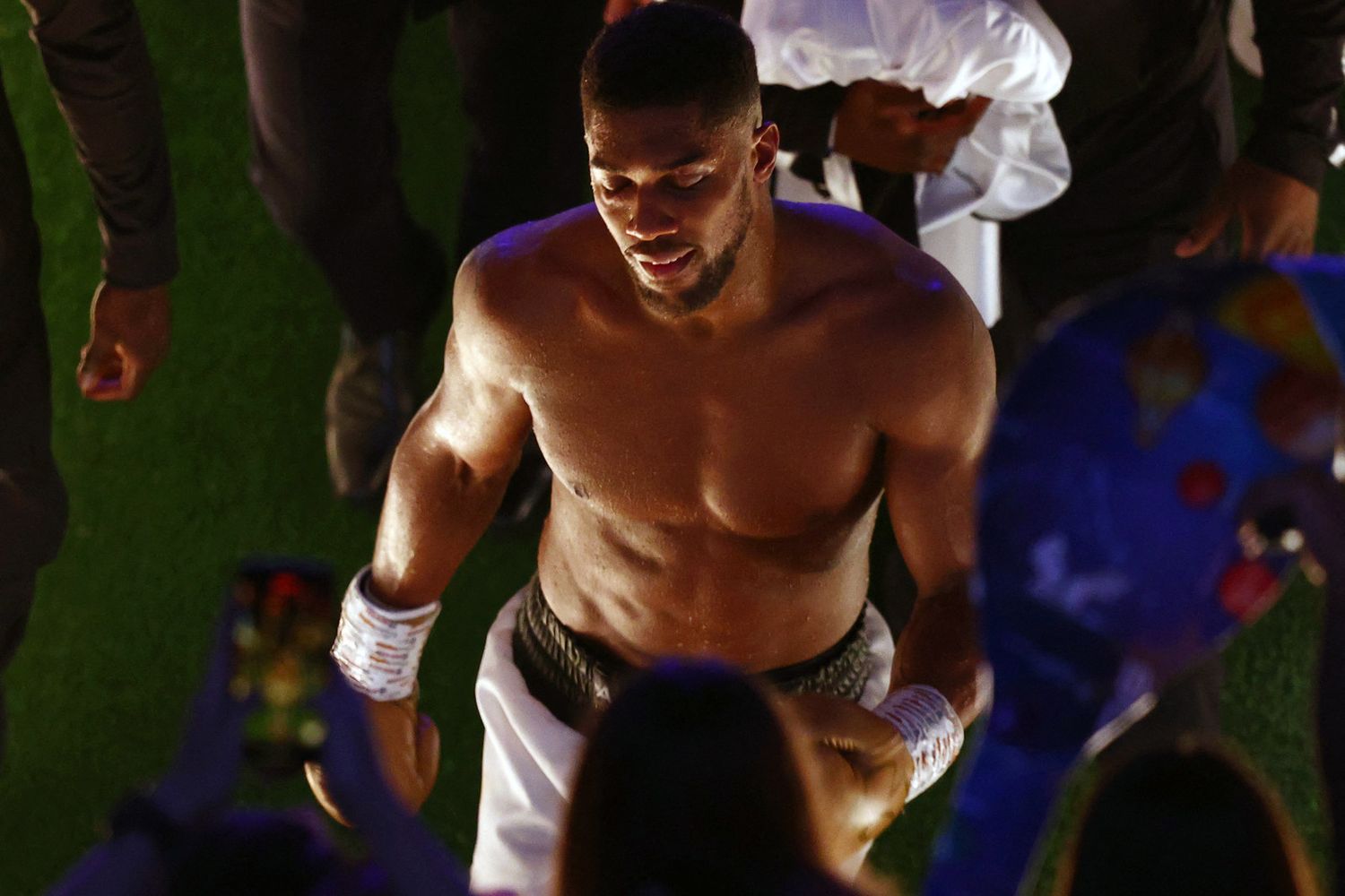 &nbsp;Anthony Joshua, il campione uscente