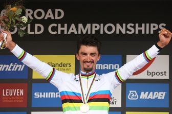 &nbsp;Julian Alaphilippe campione del mondo di ciclismo