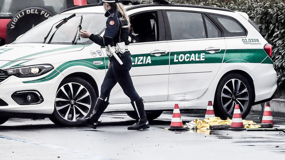 Il luogo in cui si &egrave; schiantato l'aereo tra San Donato e Milano&nbsp;