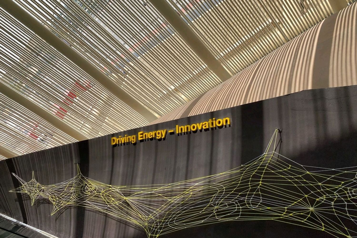 &nbsp;&nbsp;Expo Dubai -Installazione Terna &quot;Driving Energy&quot;